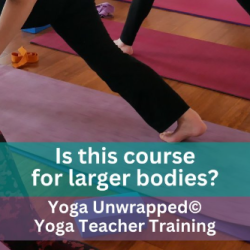 Q&A: Yoga Teacher Training: Is this course for larger bodies?